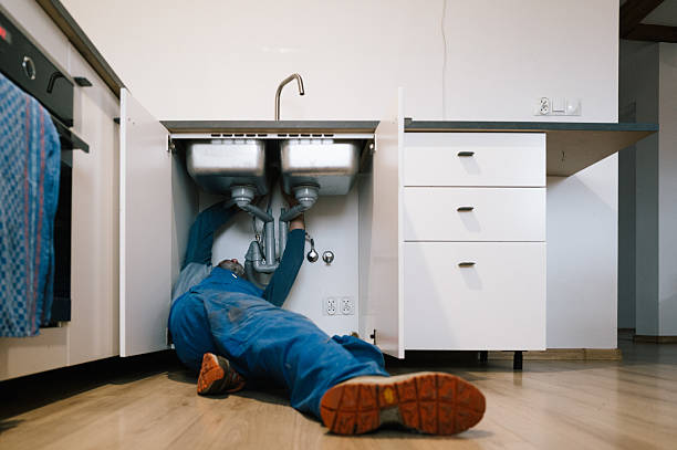 Professional Drain Cleaning technician working in Denbo, PA